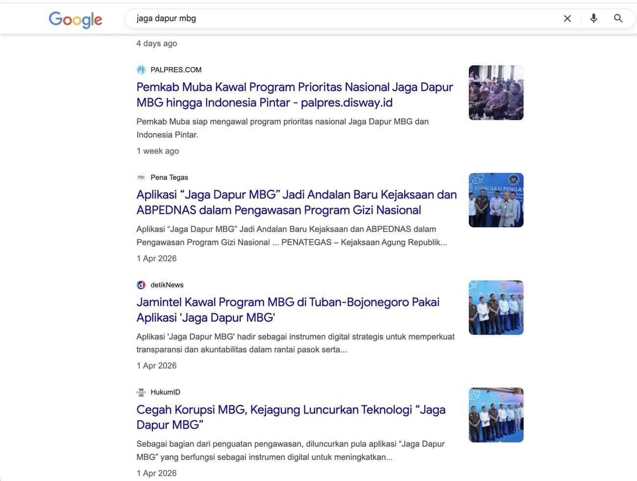 Publikasi Program Nasional